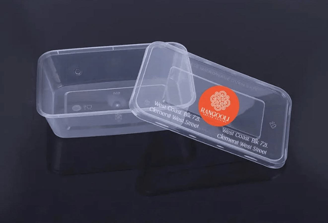 Customized Logo Printed PP Container